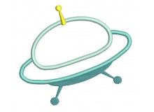 Stickdatei - Ufo Appli